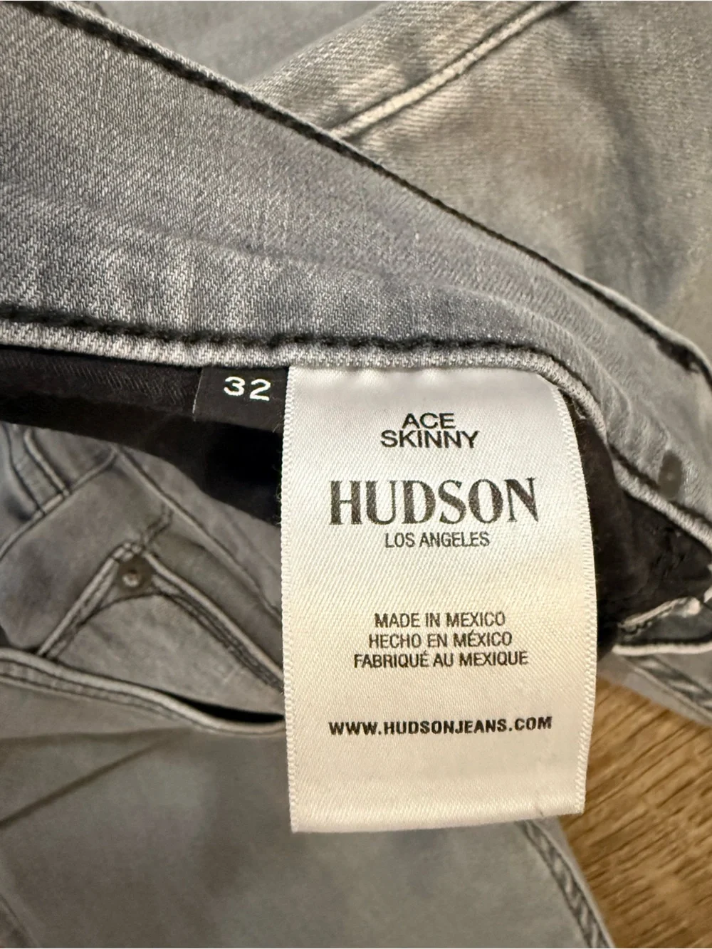 Hudson Ace Skinny Jeans